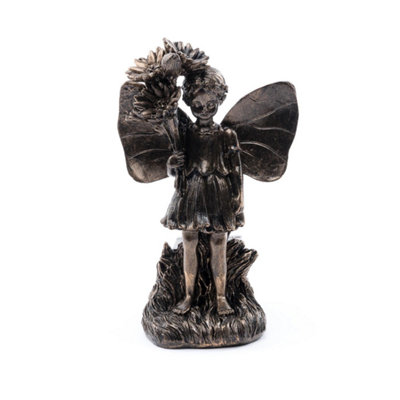 Potty Feet Plant Pot TrioBronze Daisy Fairy from B&Q