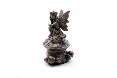 Jardinopia Fairy On Toadstool Plant Drip Feeder Cover & FeedL6.5 X W6.5 X H11 Cm from B&Q
