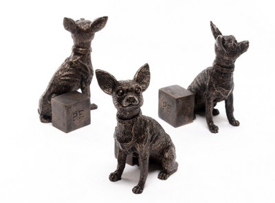 Jardinopia Chihuahua Plant Pot Feet - Set Of 3 - L5 X W6 X H9.5 Cm