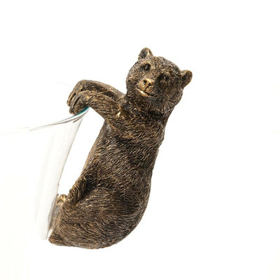Jardinopia Brown Pot Buddies Plant Pot Ornament - Bear