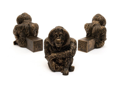 Jardinopia Orangutan Plant Pot FeetSet Of 3L10.2 X W7 X H9 Cm from B&Q