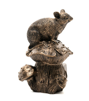 Jardinopia Mouse On Mushroom Plant Pot FeetSet Of 3 from B&Q