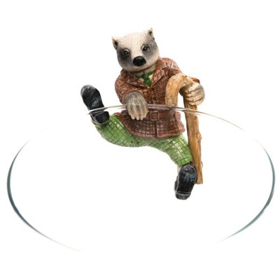 Jardinopia Pot Buddies Plant Pot OrnamentWind In The WillowsBadger from B&Q