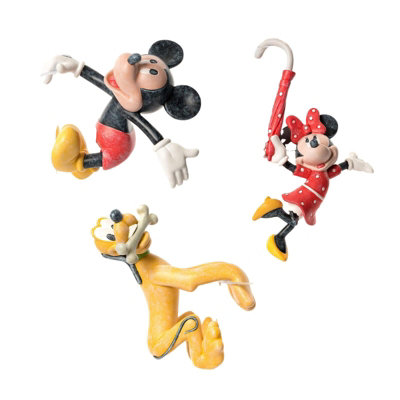 Jardinopia Disney Pot Buddies Plant Pot OrnamentMickeyMinniePluto Set Of 3 from B&Q