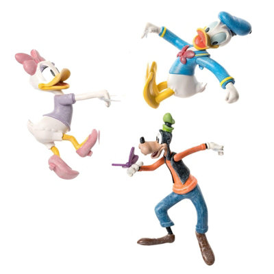Jardinopia Disney Pot Buddies Plant Pot OrnamentDonaldDaisy & Goofy Set Of 3 from B&Q