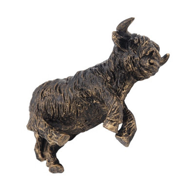 Jardinopia Pot Buddies Plant Pot OrnamentHighland Cow from B&Q