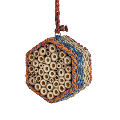 JardinopiaMuja & Sari Hexagonal Bee House from B&Q