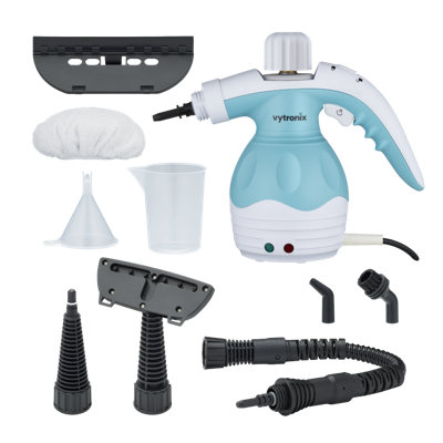 B&Q -  Hhg230 Multipurpose Handheld 9 In 1 Steam Cleaner Kills 99.9% Bacteria