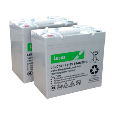 B&Q -  Lslc55-12 55Ah 12V Agm Vrla Battery(F11 M6)