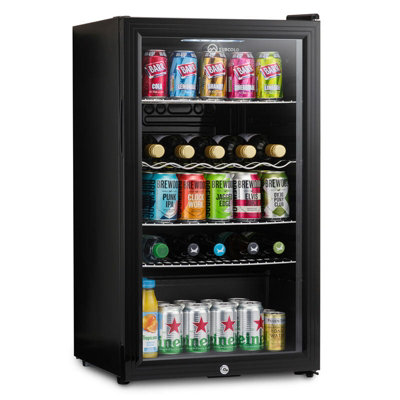 Subcold Super 85 Led Drinks FridgeBlack from B&Q