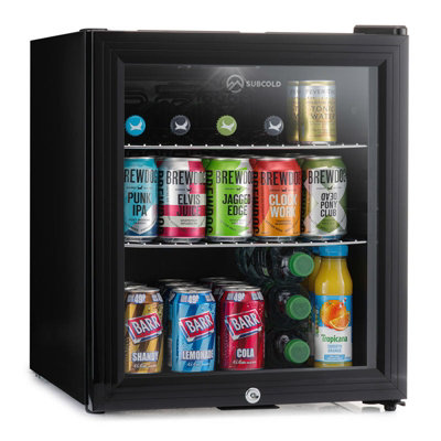 Subcold Super 50 Led Drinks FridgeBlack from B&Q