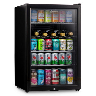 Subcold Super 115 Led Drinks Fridge Black from B&Q
