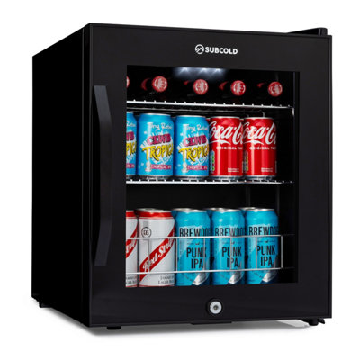 Subcold Ace 50 Led Touch Control Drinks FridgeBlack from B&Q