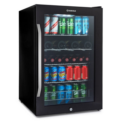 Subcold Ace 130 Led Touch Control Drinks Fridge Black from B&Q