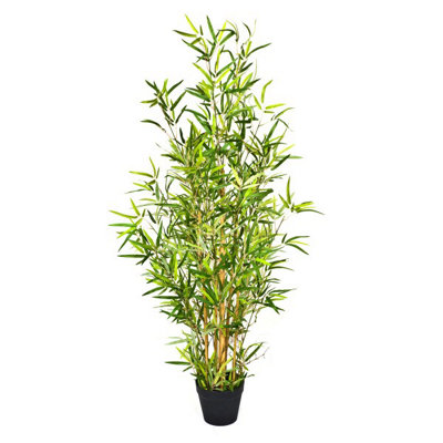 Greenbrokers Green Brokers Artificial Bamboo Tree In Pot 4Ft