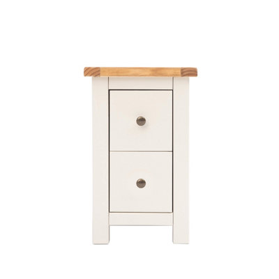 Cabinet Bits Maggiori 2 Drawer Petite Bedside Table Brass Knob from B&Q