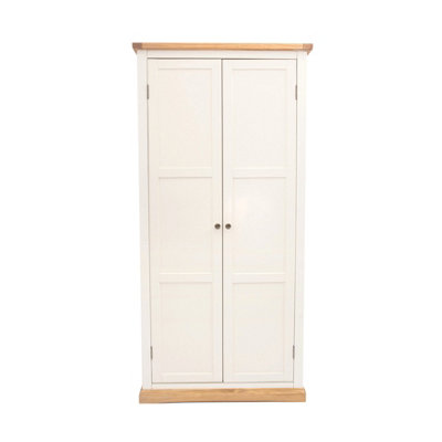 B&Q -  Trevi 2 Door Wardrobe Brass Knob
