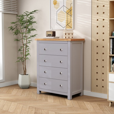 Cabinet Bits Mirano 4 Drawer Chest Of Drawers Chrome Knob from B&Q