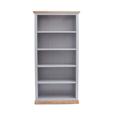 Cabinet Bits Biccari Grey Bookcase 180X90X30Cm from B&Q