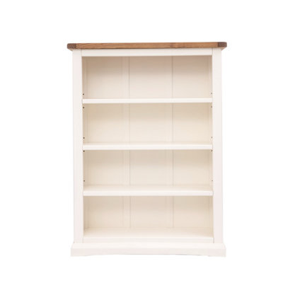 Cabinet Bits White Cosenza Off Bookcase 120X90x25cm