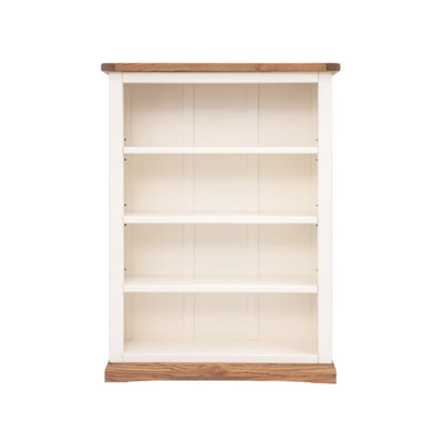 Cabinet Bits Tropea Off Bookcase 120X90x25cm White