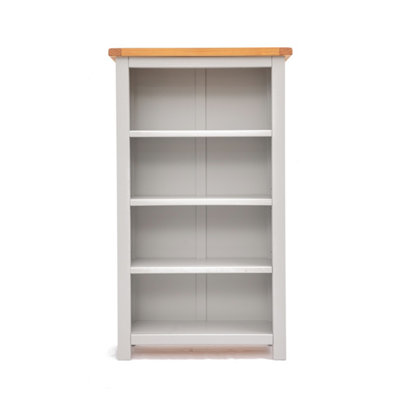 Cabinet Bits Argenta Bookcase 120X70x25cm Light/Grey