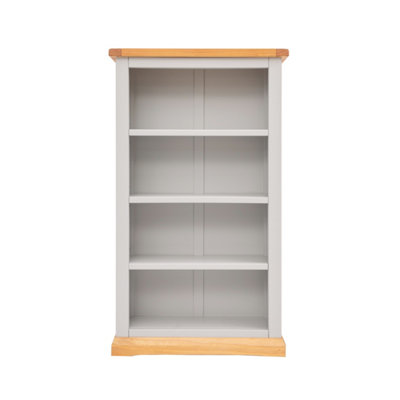 Cabinet Bits Light/Grey Bomporto Bookcase 120X70x25cm