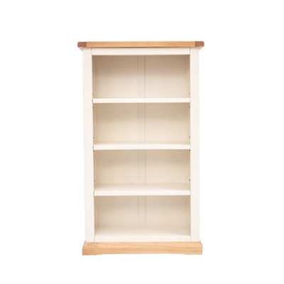 Cabinet Bits White Bookcase With Plinth 120X70x25cm - Off - Image 4