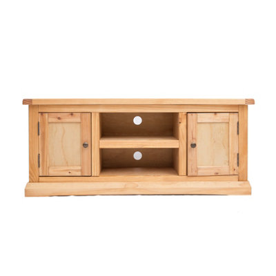 Cabinet Bits Lucca Waxed 2 Door Tv Cabinet Brass Knob