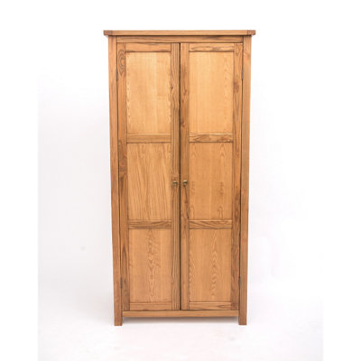 Cabinet Bits Trivento 2 Door Wardrobe Brass Knob