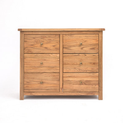 Cabinet Bits Trivento 6 Drawer Chest Of Drawers Brass Knob Light