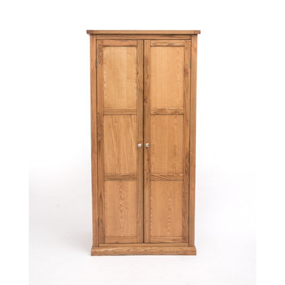 Cabinet Bits Salerno 2 Door Wardrobe Chrome Knob