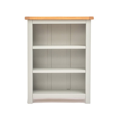 Cabinet Bits Argenta Bookcase 90X70x25cm Light/Grey