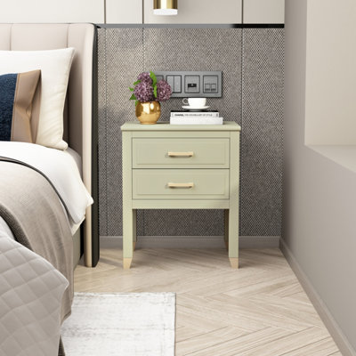Cabinet Bits Unisex Teal Palazzi Drawer Bedside Table In Size 2 - Image 3
