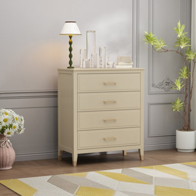 B&Q Palazzi 4 Drawer Chest Of Drawers Clay