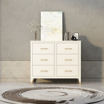 Palazzi 6 Drawer Chest Of Drawers White from B&Q