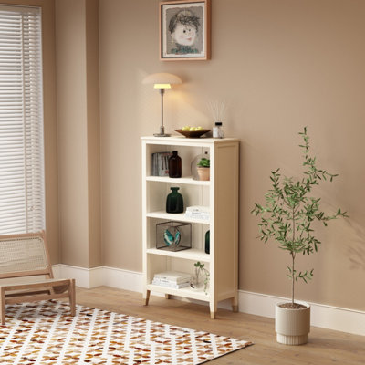 Cabinet Bits Palazzi Bookcase H127 W69 D25cm - White