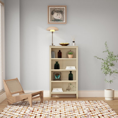 Cabinet Bits Palazzi Bookcase H127 W69 D25cm - Clay