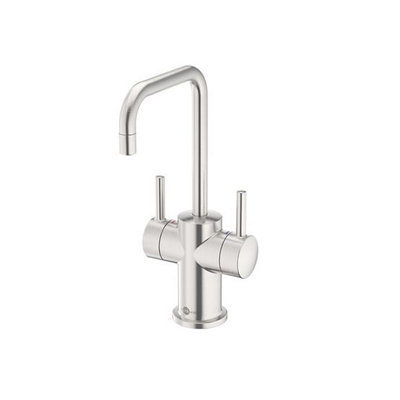 Insinkerator Moderno Fhc3020-Uk Brushed Stainless Steel Instant Filtered Steaming Hot And Cold Water Kitchen Side Tap from B&Q