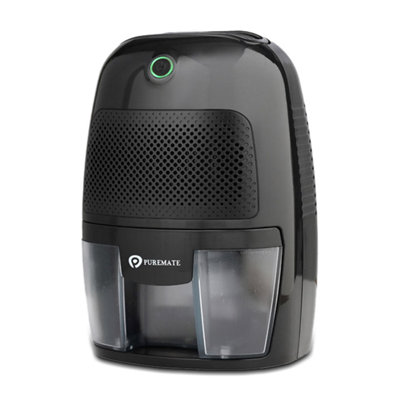 PureMate 600ml Air Dehumidifier - Black - Compact Portable Mini Dehumidifier for Damp, Mould, Condensation & Moisture Control - Image 7