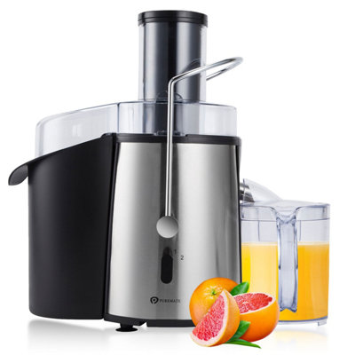 PureMate Naturopure 1000W Professional Centrifugal Whole Fruit Juicer Extractor Machine