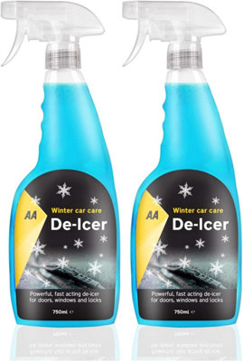 AaFast Acting De-Icer2 X 750MlMulti-Pack from B&Q