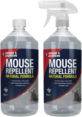 Spear and Jackson Spear & Jackson Mouse Repellent 2 X 500Ml from B&Q