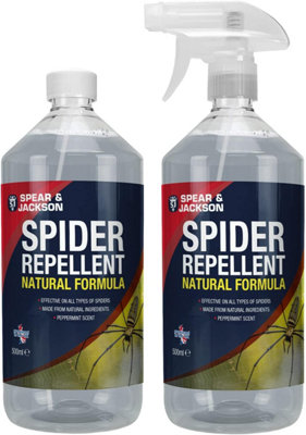 Spear and Jackson Spear & Jackson Spider Repellent 2 X 500Ml from B&Q