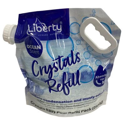 Liberty Leisure Moisture Crystals Easy Pour Refill Pack (2.5kg Ocean Scent) - Image 2