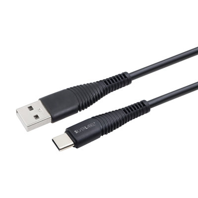 Silverlabel 1M Usb-A To Usb-C Cable Black