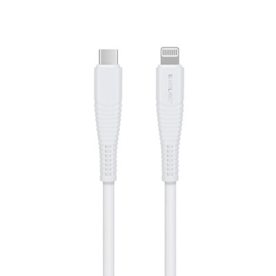 Silverlabel 3M Usb-C To Lighting Cable White from B&Q