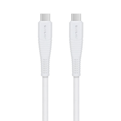 Silverlabel White Usb-C To Usb-C Cable 1M B&Q