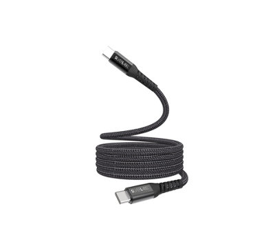 Silverlabel Magnetic Usb-C To Usb-C Cable 1M Black from B&Q