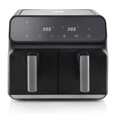 Otek 8L Air Fryer 1700W Dual Zone With Touch Display from B&Q